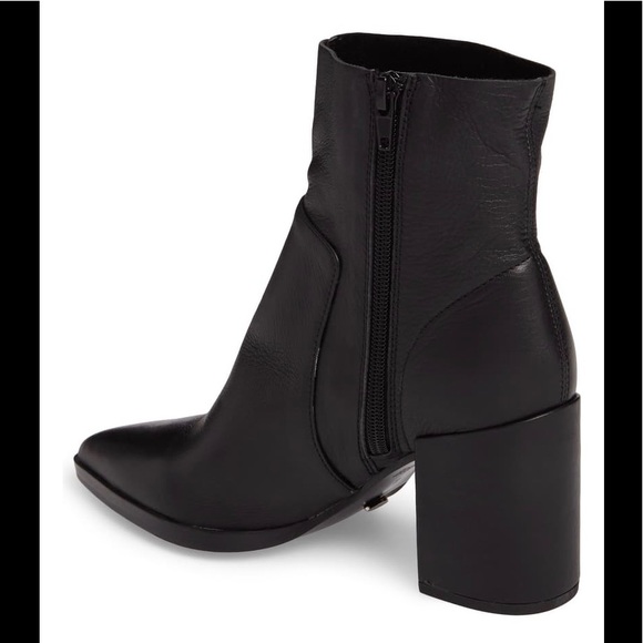 brazen black luxe ankle boots
